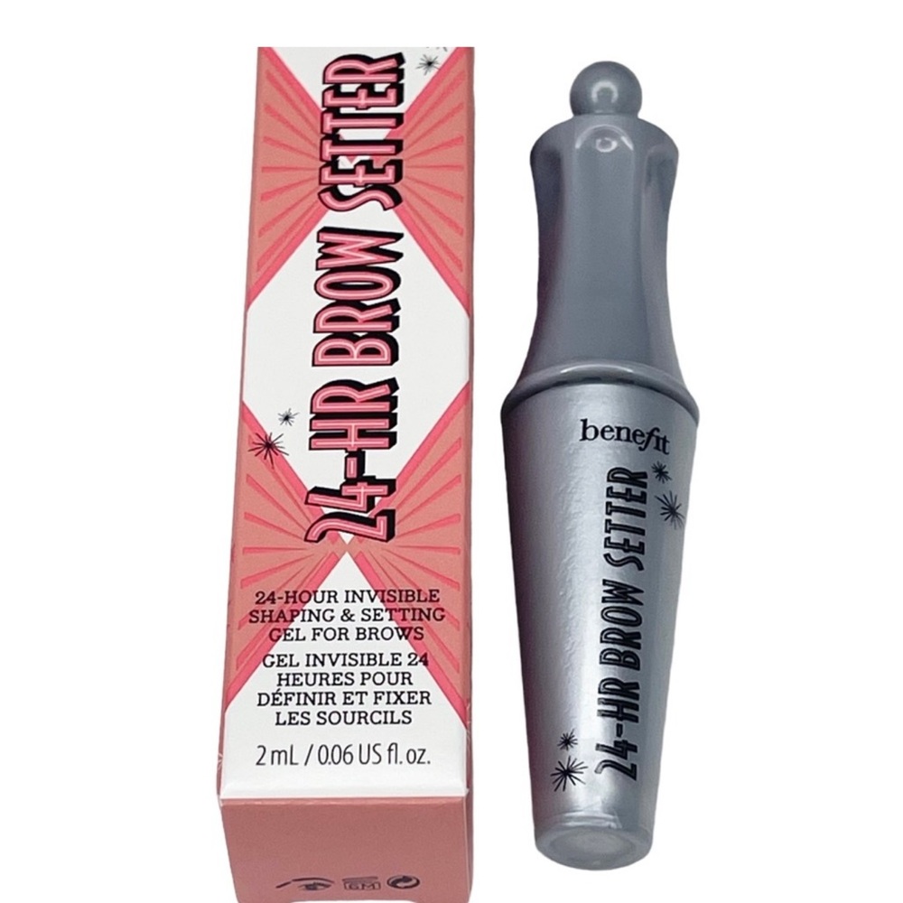 Benefit 24-HR Brow Setter Clear Invisible Flake Free Shaping & Setting Gel- 2ml